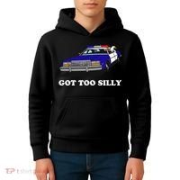 Funny Got Too Silly Goose Kids Hoodie thumb 4