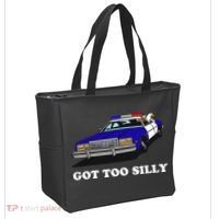 Funny Got Too Silly Goose Tote Bag thumb 2