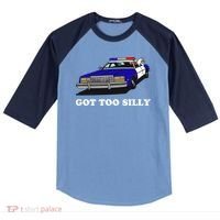 Funny Got Too Silly Goose Raglan Baseball Sleeve Shirt thumb 0