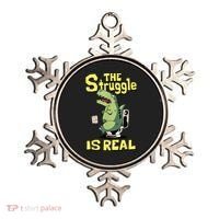 Funny Gift The Struggle Is Real Trex Gift Short Arm T Rex Funny Ornament thumb 0