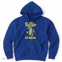 Funny Gift The Struggle Is Real Trex Gift Short Arm T Rex Funny Hoodie thumb 0