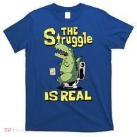 Funny Gift The Struggle Is Real Trex Gift Short Arm T Rex Funny T-Shirt thumb 0