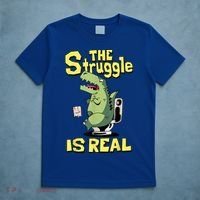 Funny Gift The Struggle Is Real Trex Gift Short Arm T Rex Funny T-Shirt thumb 5