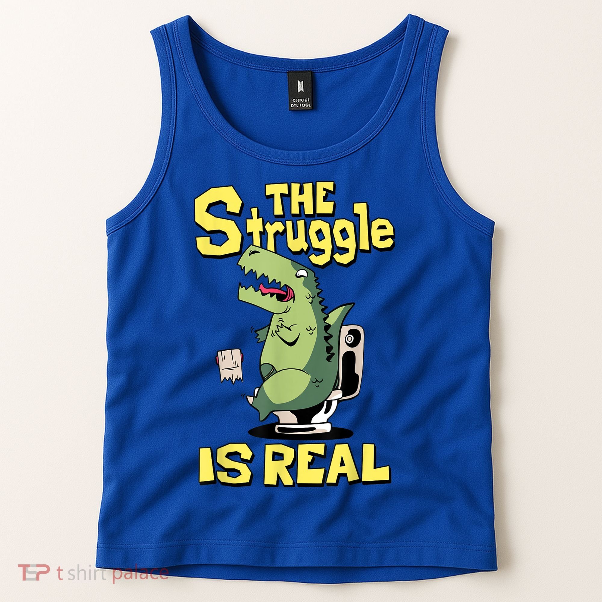 Funny Gift The Struggle Is Real Trex Gift Short Arm T Rex Funny Tank Top