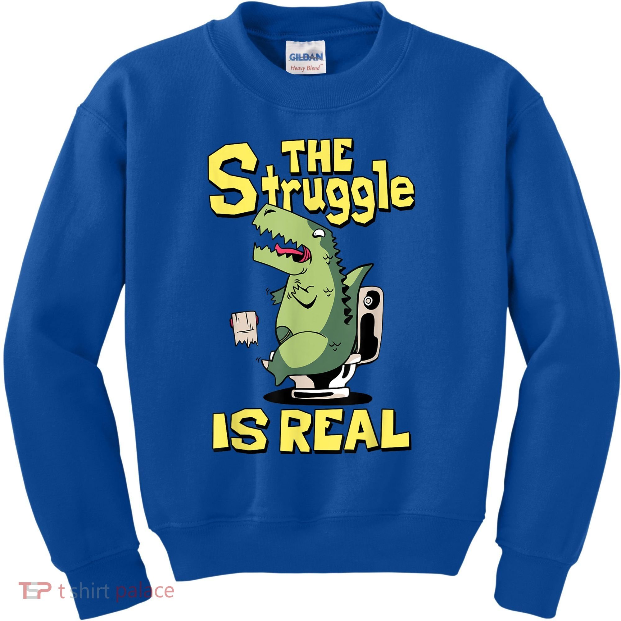 Funny Gift The Struggle Is Real Trex Gift Short Arm T Rex Funny Kids Sweatshirt