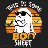 Funny Ghost This Is Some Boo Sheet horror Halloween Costume Women's Sweatshirt thumb 2