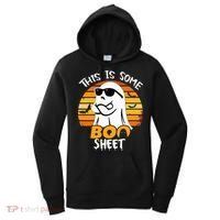 Funny Ghost This Is Some Boo Sheet horror Halloween Costume Women's Hoodie thumb 0