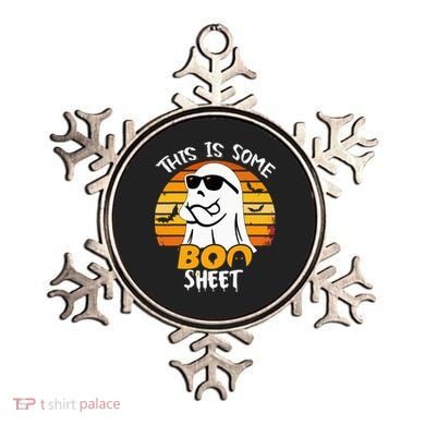 Funny Ghost This Is Some Boo Sheet horror Halloween Costume Ornament