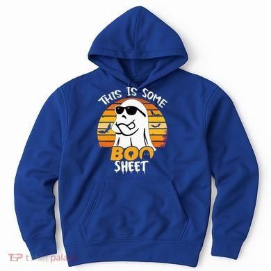 Funny Ghost This Is Some Boo Sheet horror Halloween Costume Hoodie