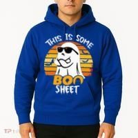 Funny Ghost This Is Some Boo Sheet horror Halloween Costume Hoodie thumb 2