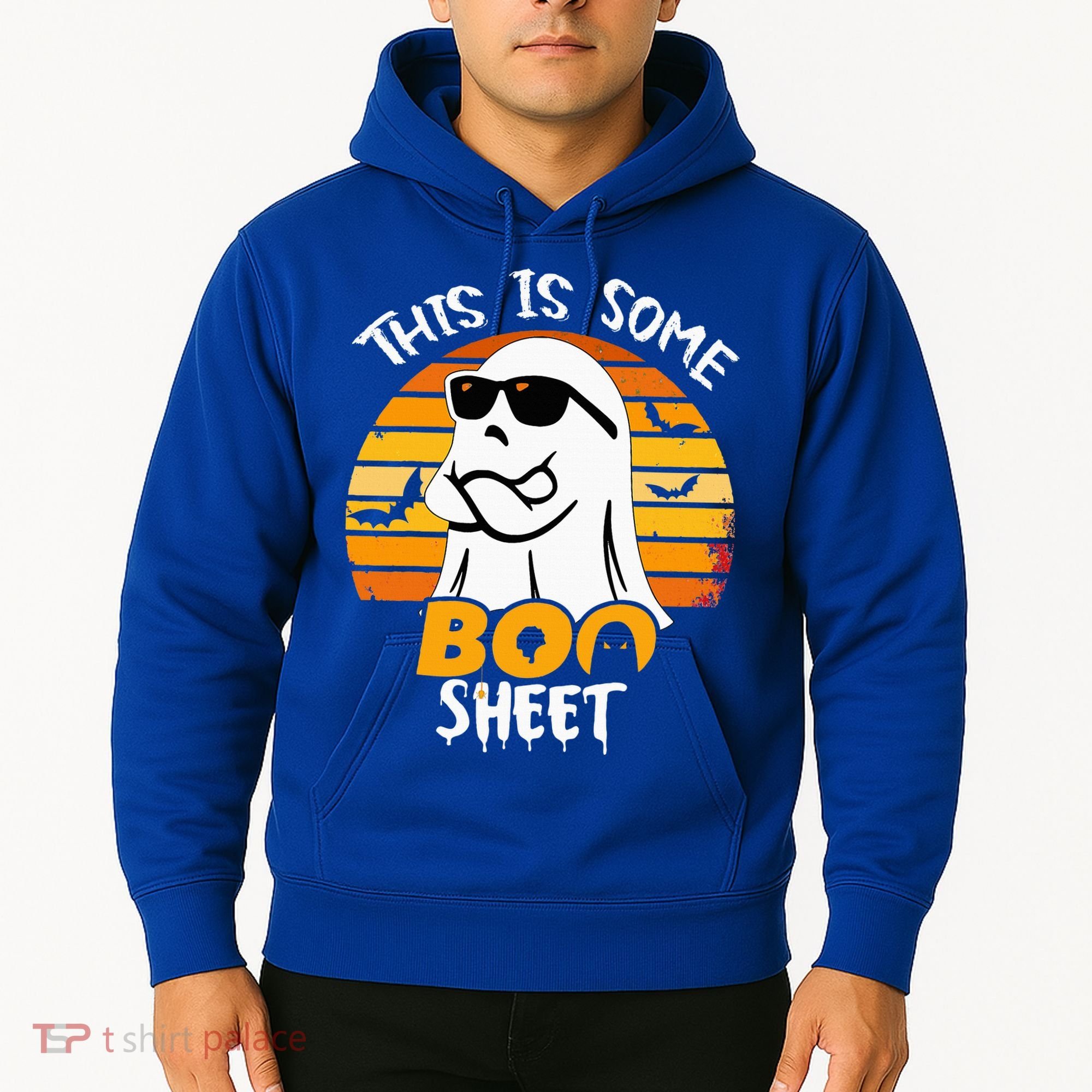 Funny Ghost This Is Some Boo Sheet horror Halloween Costume Hoodie
