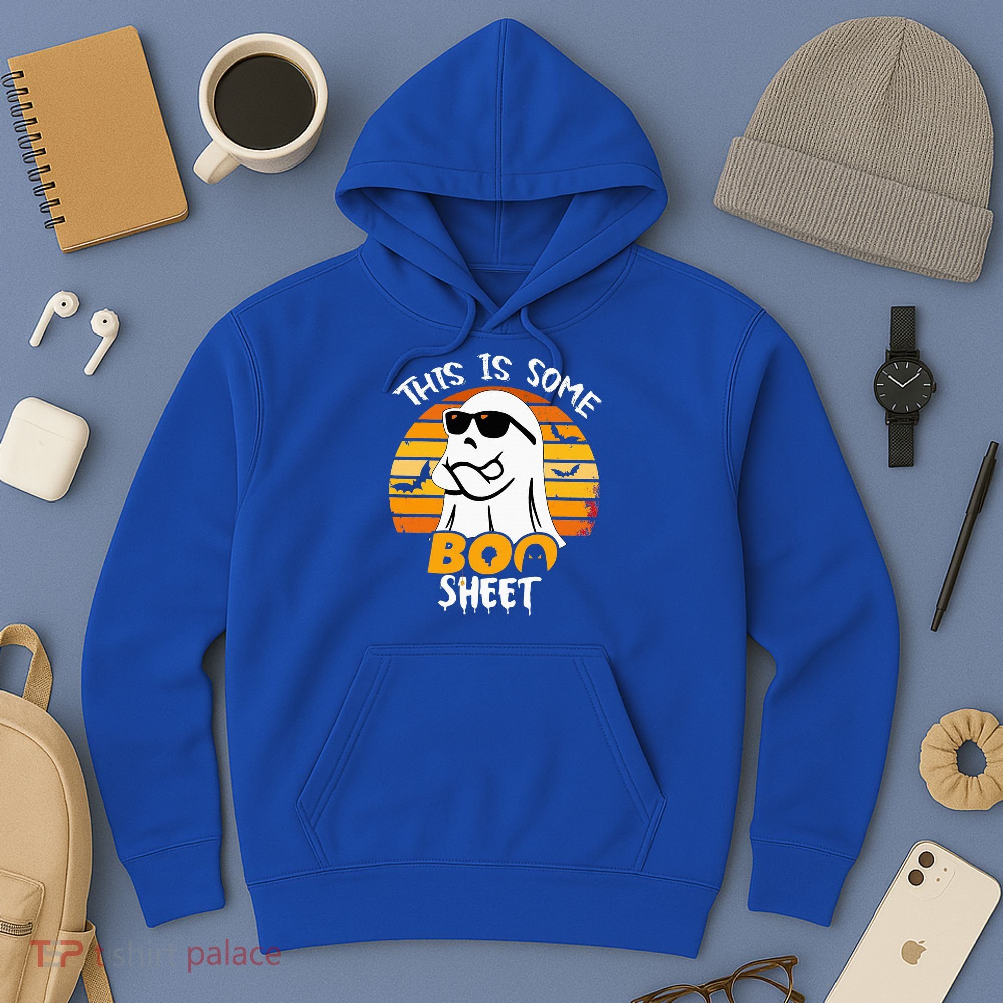 Funny Ghost This Is Some Boo Sheet horror Halloween Costume Hoodie