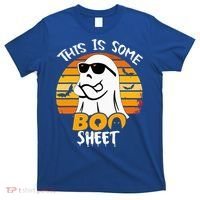 Funny Ghost This Is Some Boo Sheet horror Halloween Costume T-Shirt thumb 0