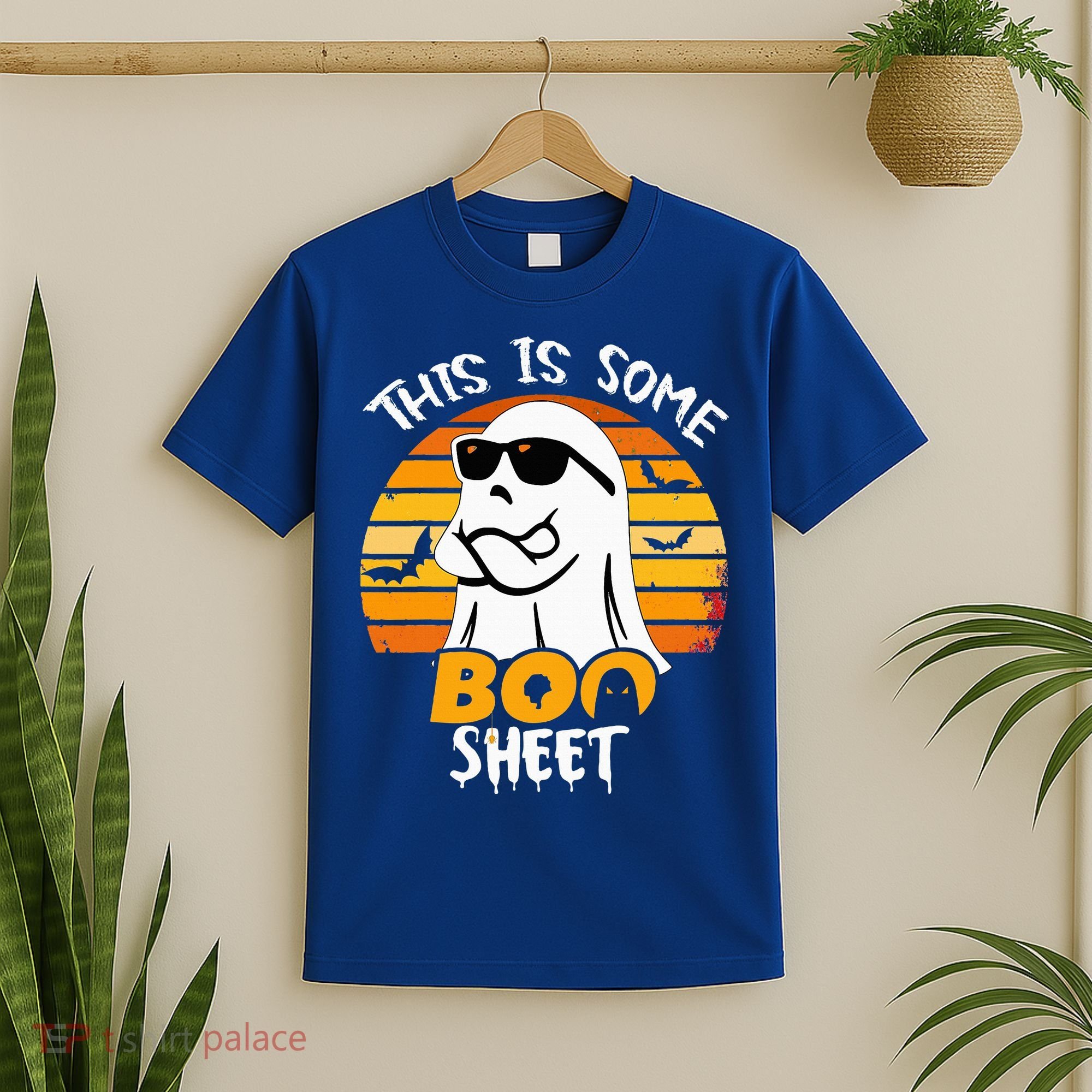 Funny Ghost This Is Some Boo Sheet horror Halloween Costume T-Shirt