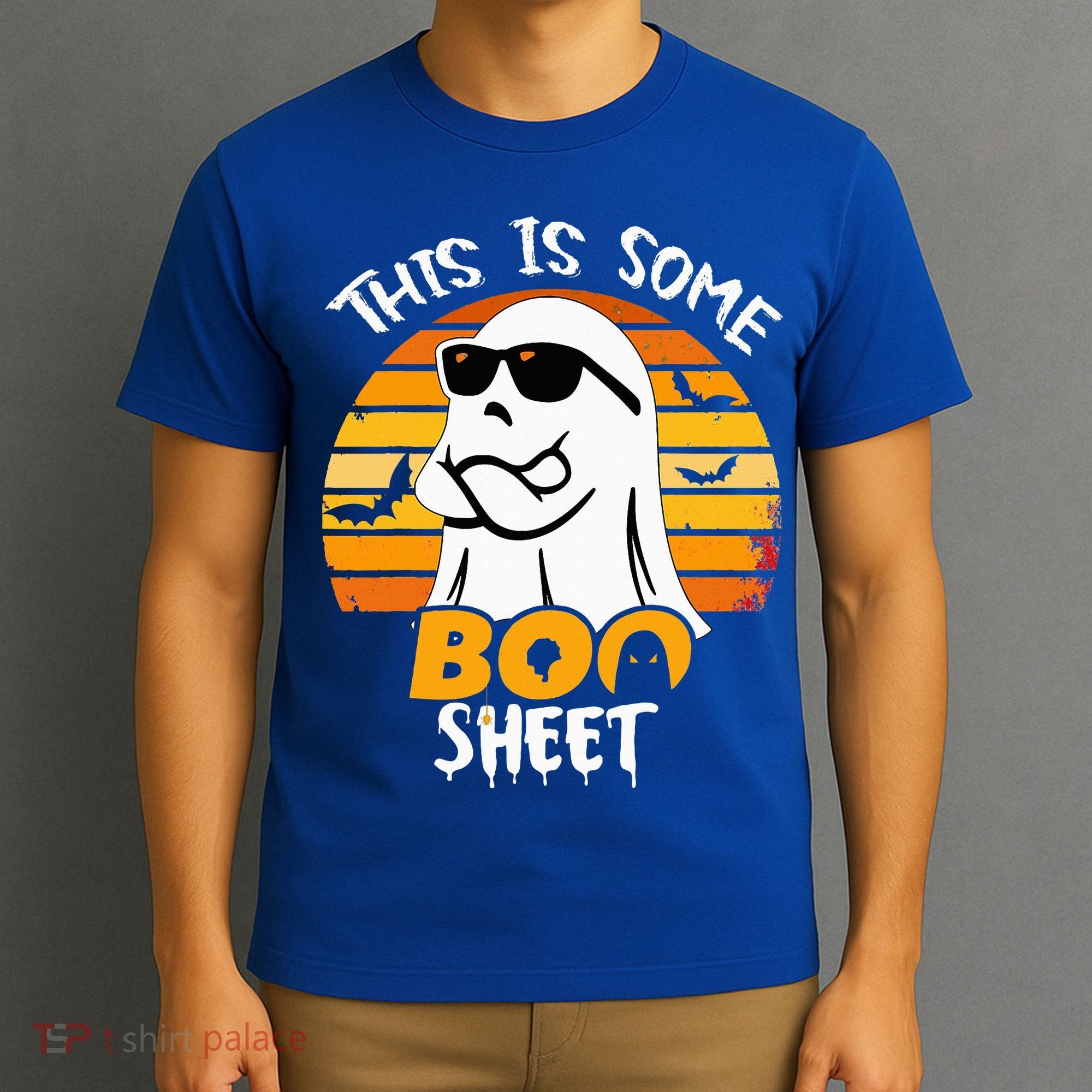 Funny Ghost This Is Some Boo Sheet horror Halloween Costume T-Shirt