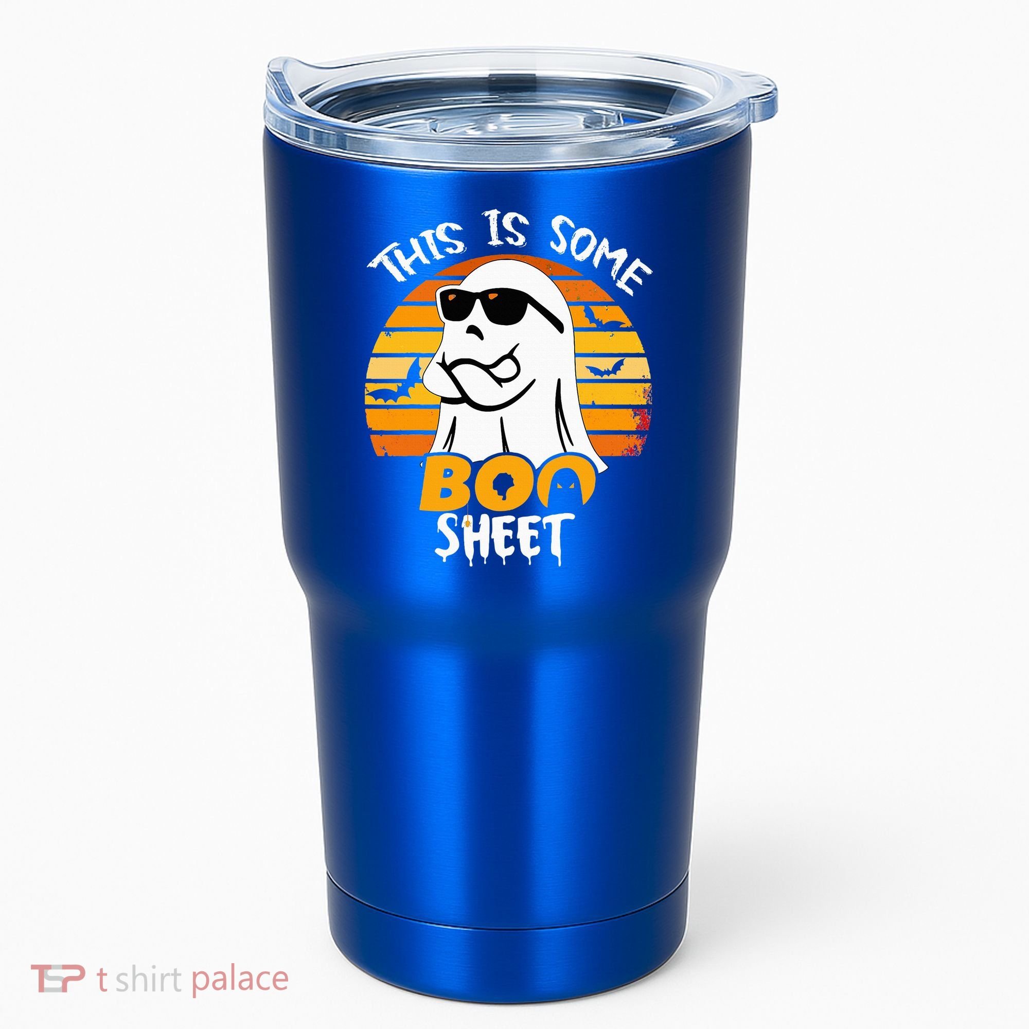 Funny Ghost This Is Some Boo Sheet horror Halloween Costume Tumbler