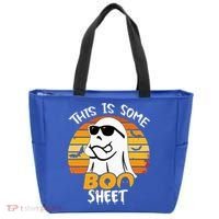 Funny Ghost This Is Some Boo Sheet horror Halloween Costume Tote Bag thumb 0