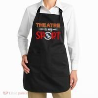 Funny Gift Theatre Acting Actress Actor Gift Theatre Is My Sport Gift Apron thumb 2