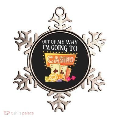 Funny Going To The Casino Design For Card Game Lovers Ornament
