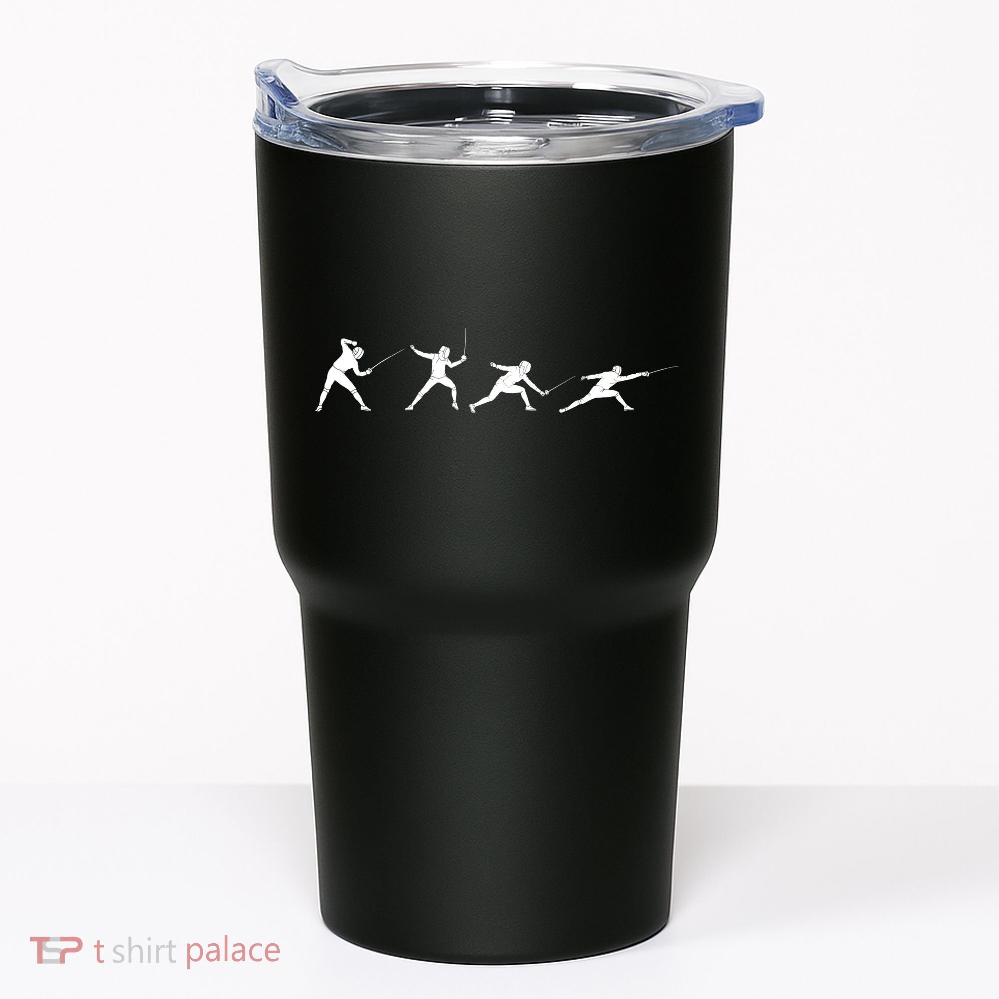 Fencing Gear TShirt Tumbler