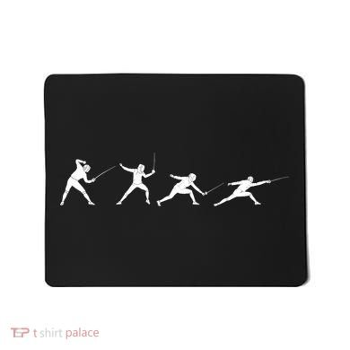 Fencing Gear TShirt Mousepad