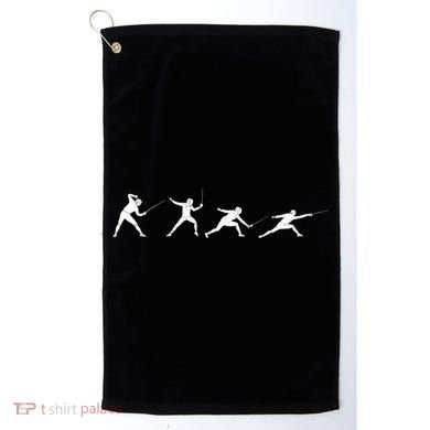 Fencing Gear TShirt Golf Towel