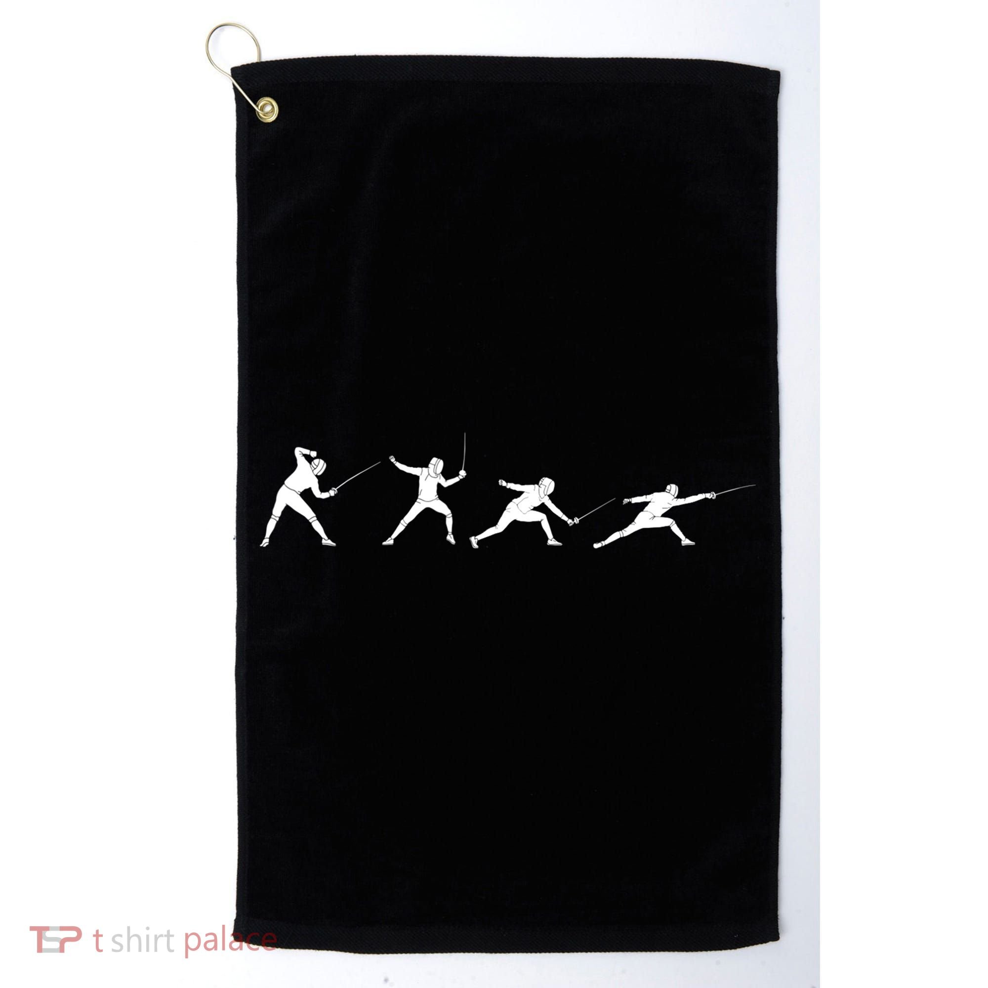 Fencing Gear TShirt Golf Towel