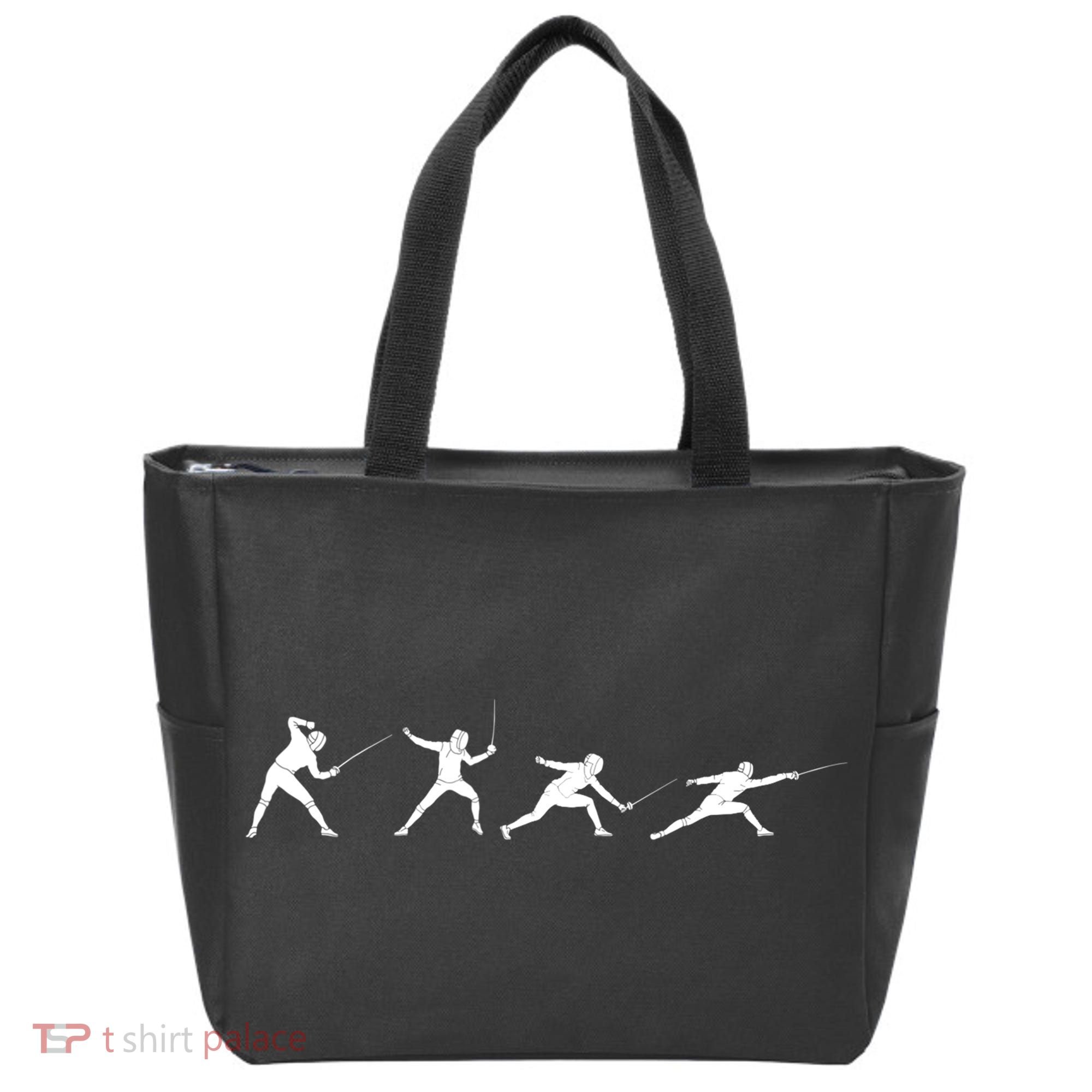 Fencing Gear TShirt Tote Bag