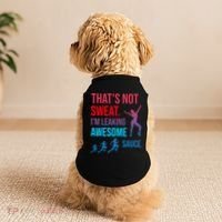 Fitness Gym Thats Not Sweat Im Leaking Awesome Sauce Funny Gift Doggie Tank thumb 2