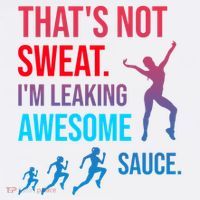 Fitness Gym Thats Not Sweat Im Leaking Awesome Sauce Funny Gift Comfort Colors Garment-Dyed Hooded Sweatshirt thumb 2