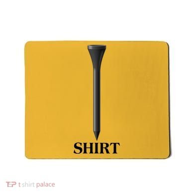 Funny Golf Tee Golf Lover Mousepad