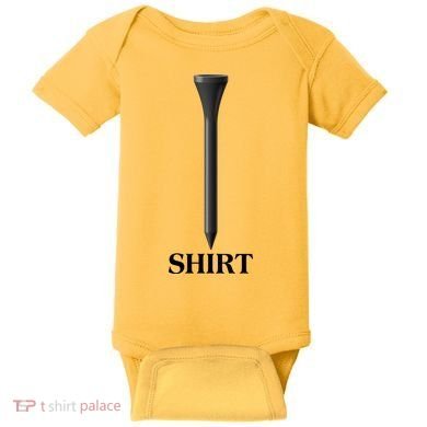 Funny Golf Tee Golf Lover Baby Bodysuit