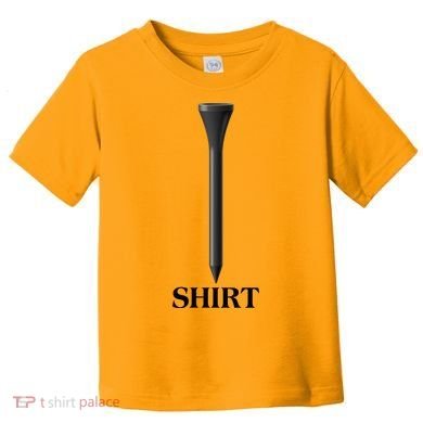 Funny Golf Tee Golf Lover Toddler T-Shirt