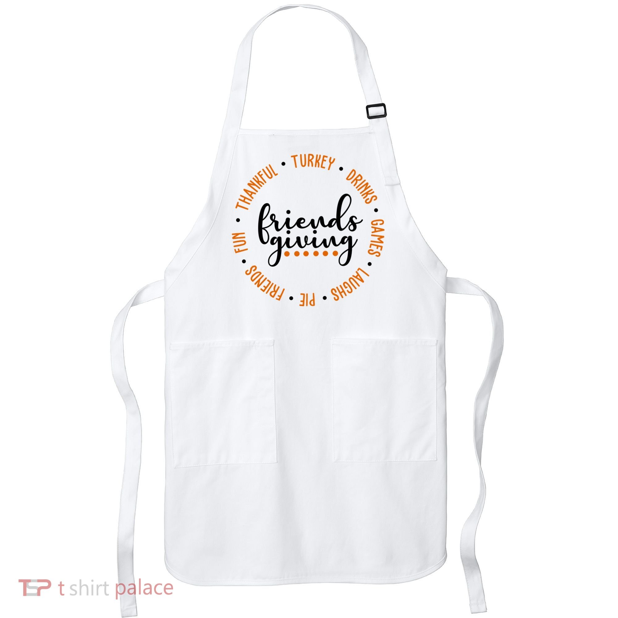 Friends Giving Thanksgiving Festive Holiday Gift Apron