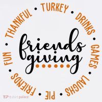 Friends Giving Thanksgiving Festive Holiday Gift Apron thumb 3