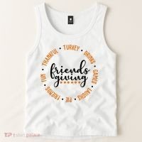 Friends Giving Thanksgiving Festive Holiday Gift Tank Top thumb 2