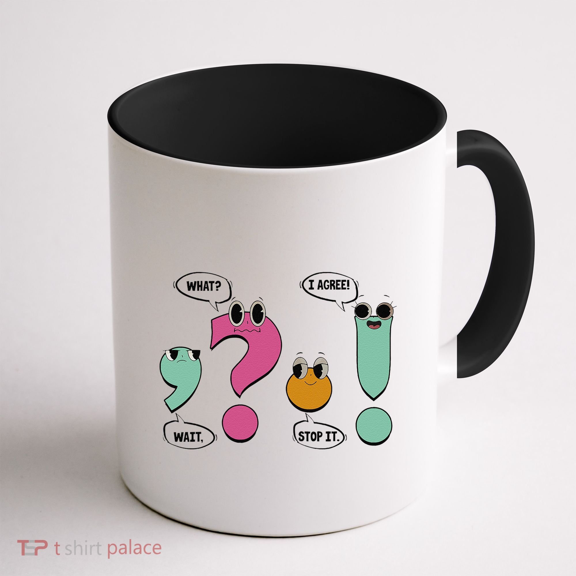 Funny Grammar Teacher Wait What Stop It I Agree Funny Coffee Mug