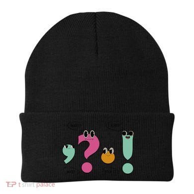 Funny Grammar Teacher Wait What Stop It I Agree Funny Beanie