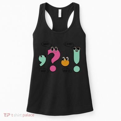 Funny Grammar Teacher Wait What Stop It I Agree Funny Women's Tank Top