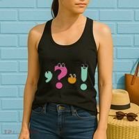 Funny Grammar Teacher Wait What Stop It I Agree Funny Women's Tank Top thumb 2