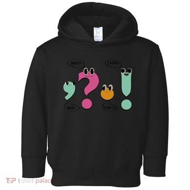 Funny Grammar Teacher Wait What Stop It I Agree Funny Toddler Hoodie