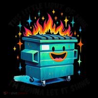 Funny Groovy This Little Lightof Mine Lil Dumpster Fire Coffee Mug thumb 5
