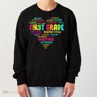 First Grade Team Teacher Student 1st Grade Back To School Women's Sweatshirt thumb 0