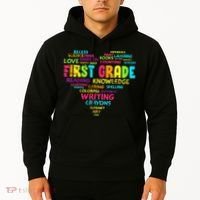 First Grade Team Teacher Student 1st Grade Back To School Hoodie thumb 2