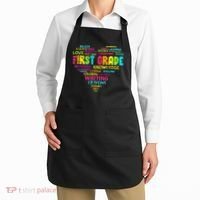 First Grade Team Teacher Student 1st Grade Back To School Apron thumb 2