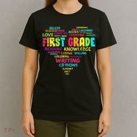 First Grade Team Teacher Student 1st Grade Back To School T-Shirt thumb 4