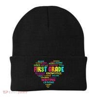 First Grade Team Teacher Student 1st Grade Back To School Beanie thumb 0