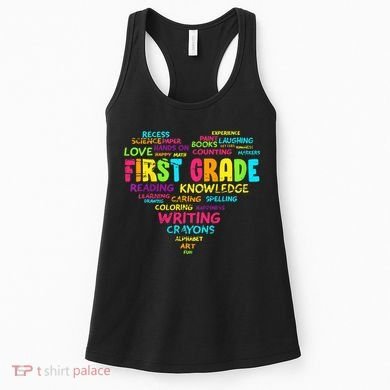 First Grade Team Teacher Student 1st Grade Back To School Women's Tank Top