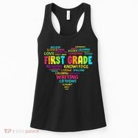 First Grade Team Teacher Student 1st Grade Back To School Women's Tank Top thumb 0