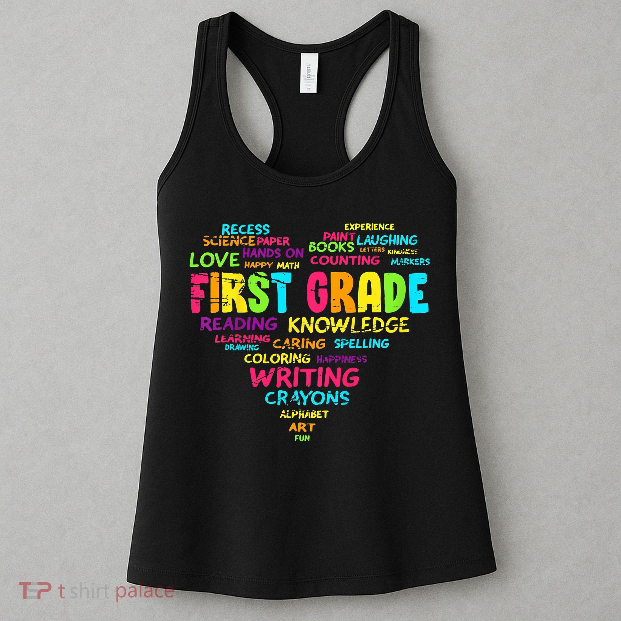 First Grade Team Teacher Student 1st Grade Back To School Women's Tank Top